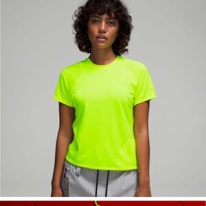Lululemon neon yellow top